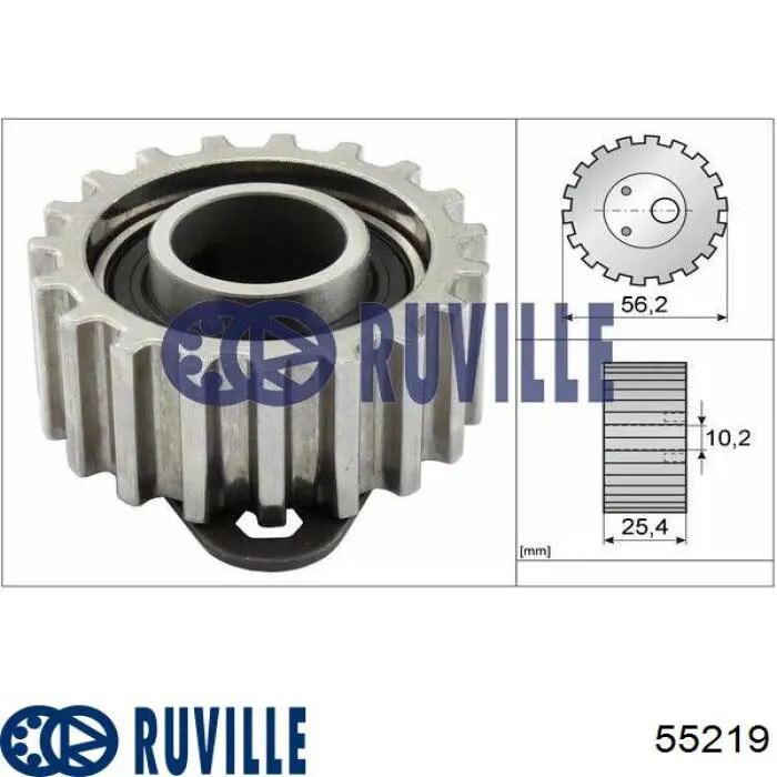 Ролик ГРМ 55219 Ruville