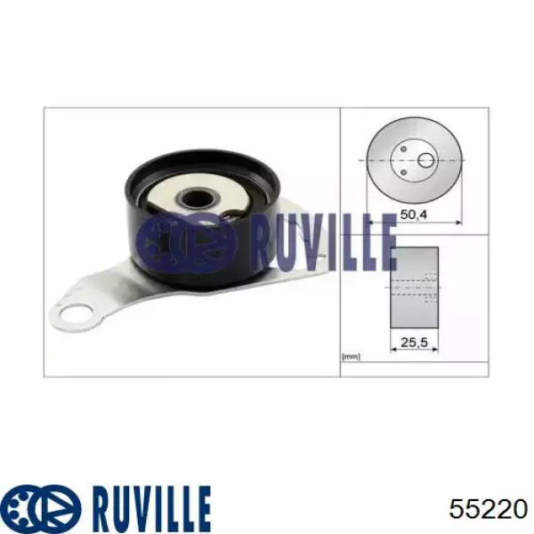 Ролик ГРМ 55220 Ruville