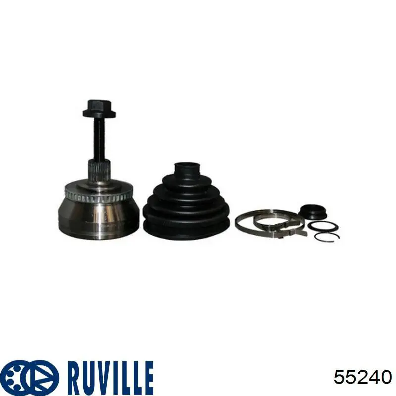 Ролик натяжителя ремня газораспределения Ruville 55240 цена, от 33.45 USD