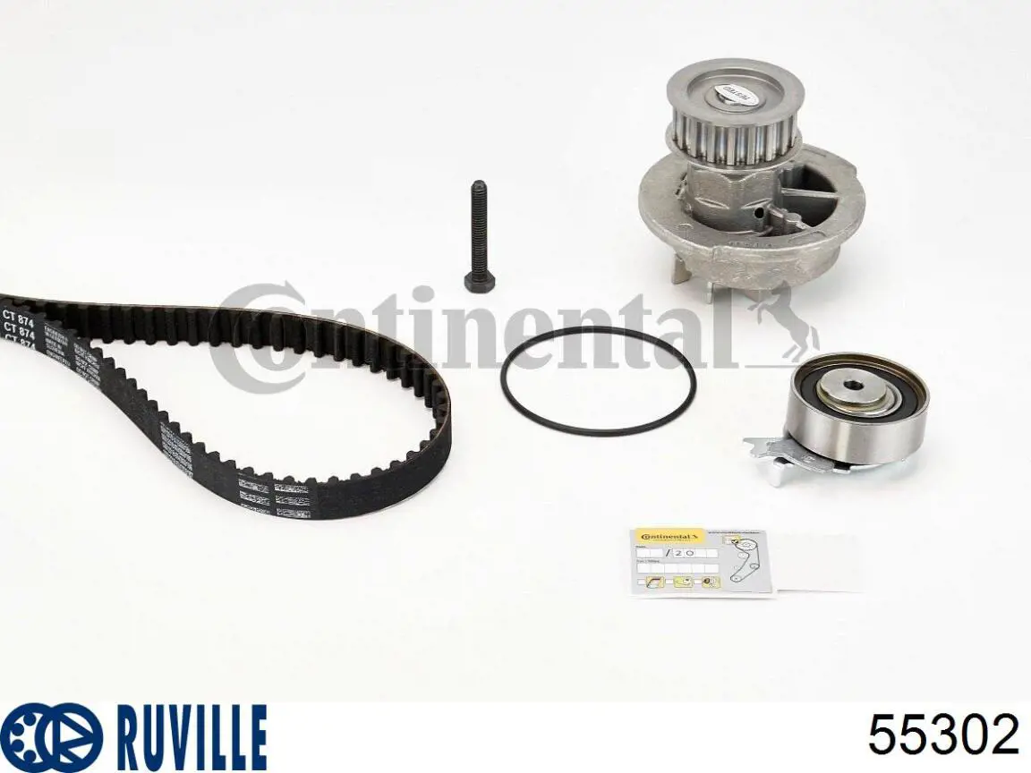 Ролик ГРМ 55302 Ruville