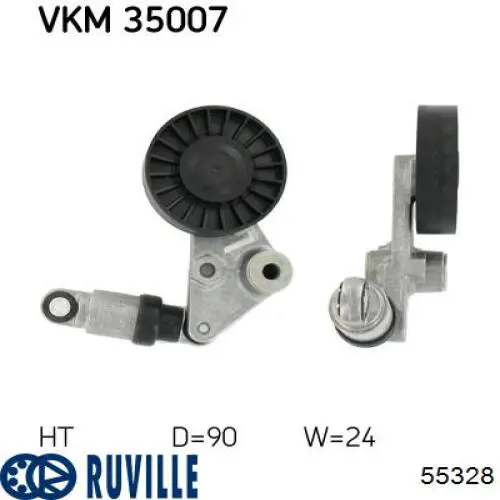 55328 Ruville Натяжитель клинового ремня