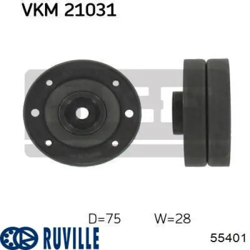Купить 55401 Ruville Ведуший ролик ГРМ