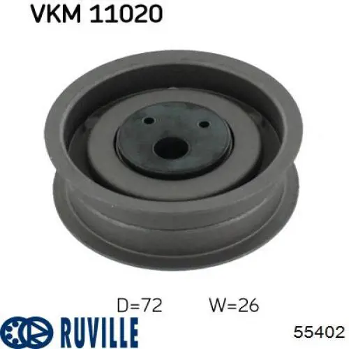 Rodillo tensor 55402 Ruville