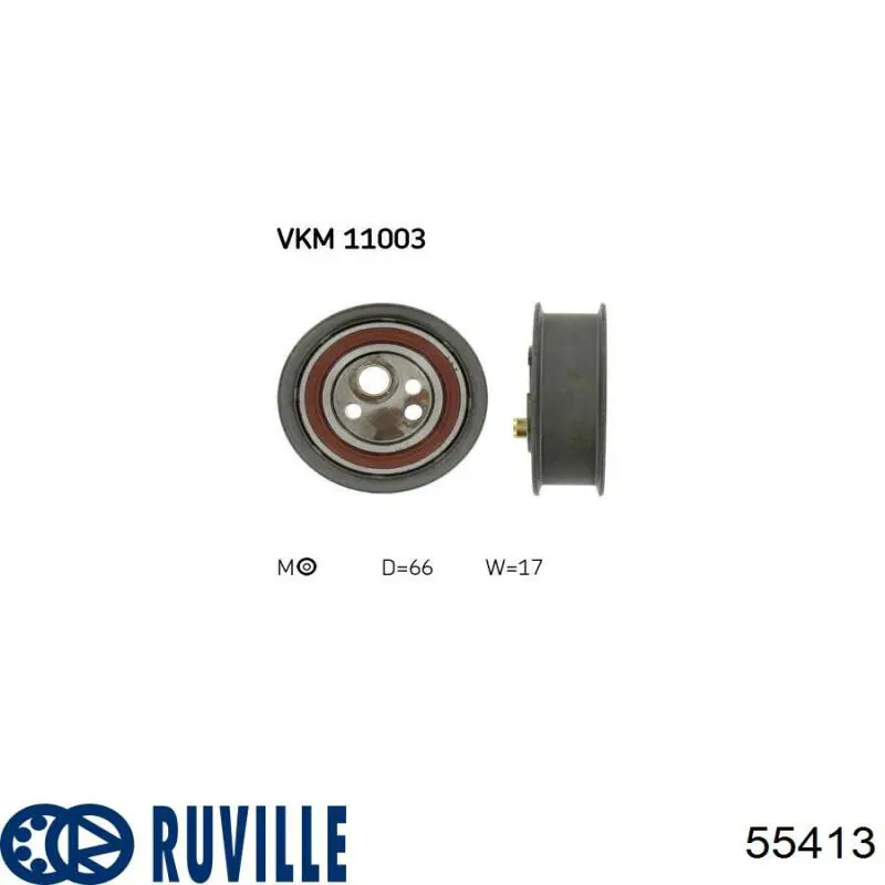 Ролик ГРМ 55413 Ruville
