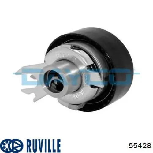 Ролик натяжителя ремня газораспределения Ruville 55428 цена, от 24.63 USD