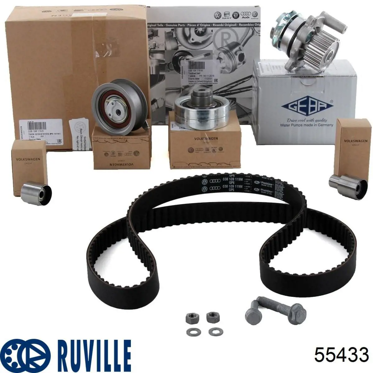 Купить 55433 Ruville Ведуший ролик ГРМ