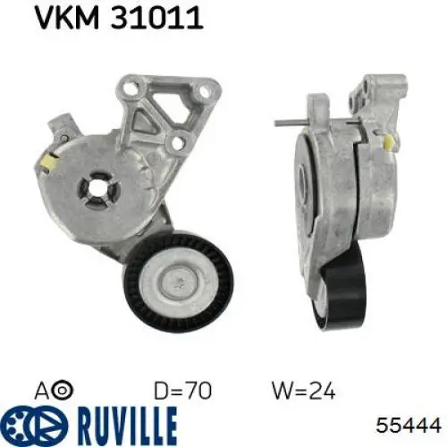55444 Ruville Натяжитель клинового ремня