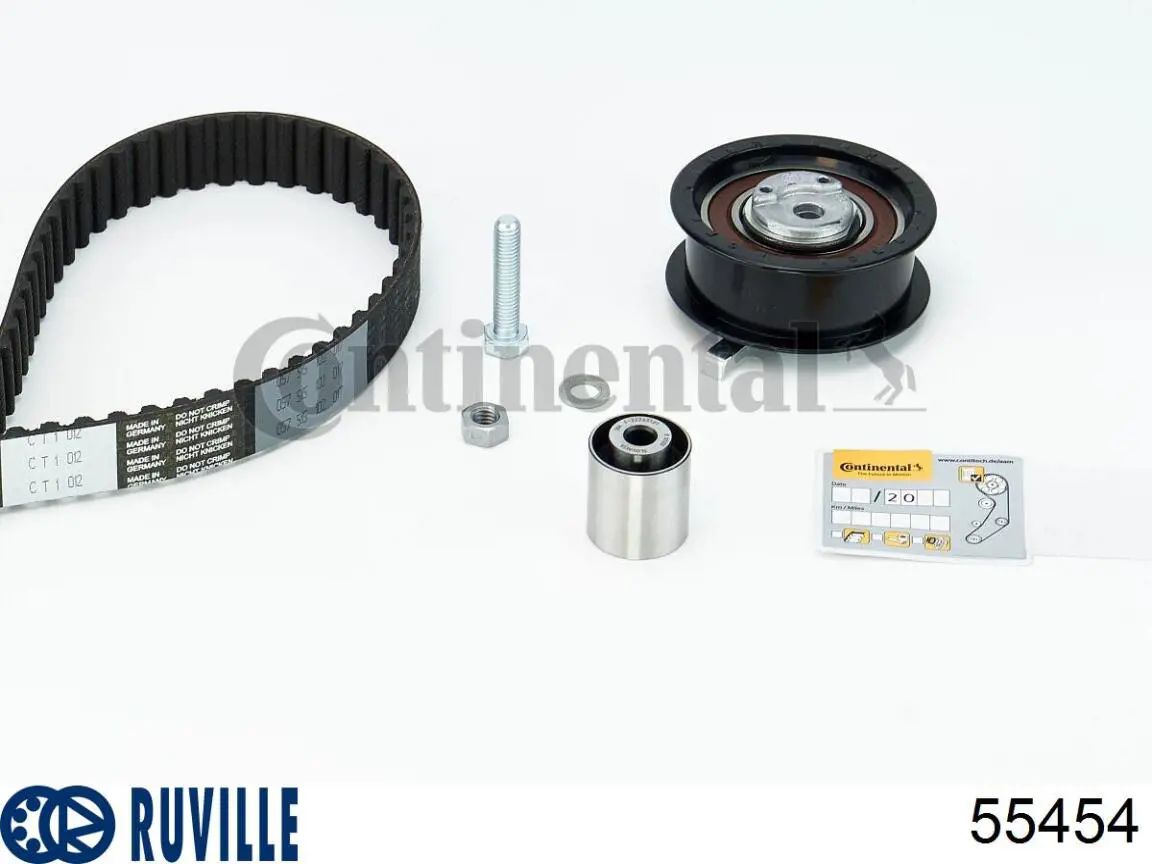 55454 Ruville Ролик натяжителя ремня ГРМ