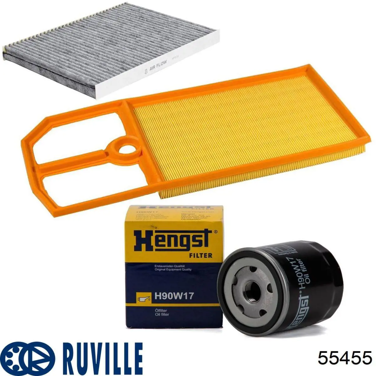 Обводной ролик ремня ГРМ Ruville 55455 цена, от 10.34 USD