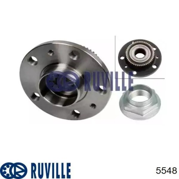 Задний подшипник Renault (RVI) 6025171137