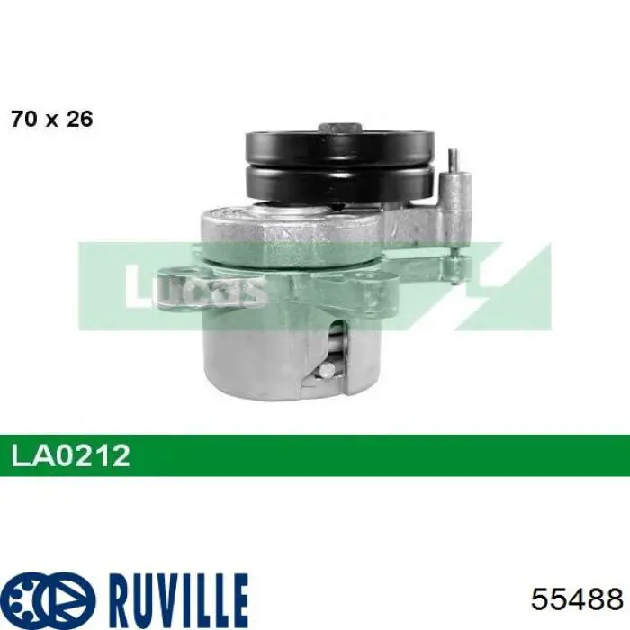 Купить 55488 Ruville Натяжной ролик
