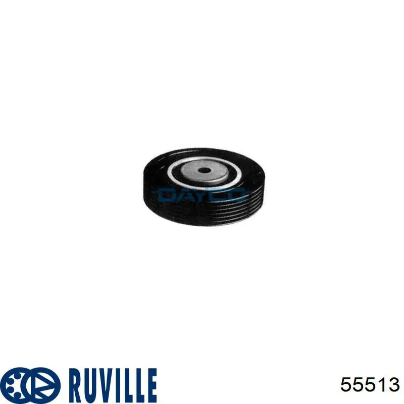 55513 Ruville Ролик приводного ремня, паразитный