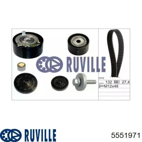 5551971 Ruville комплект грм