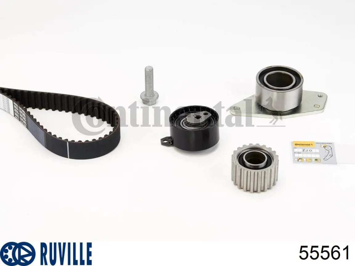 Обводной ролик ремня ГРМ Ruville 55561 цена, от 20.93 USD