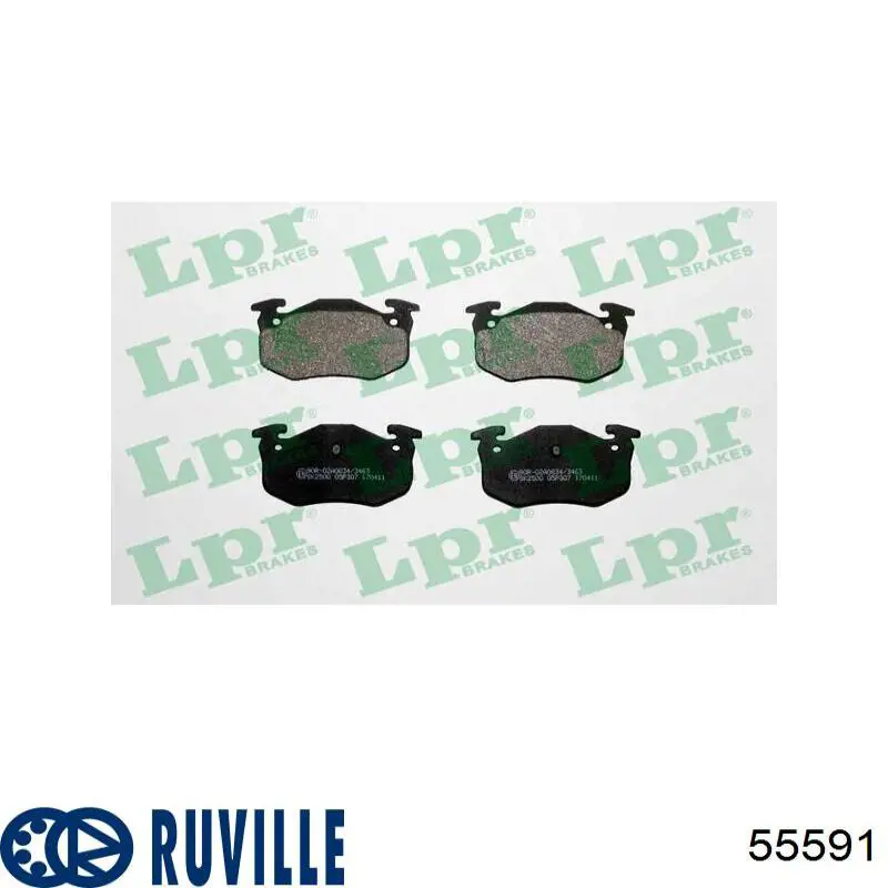 Натяжной ролик 55591 Ruville