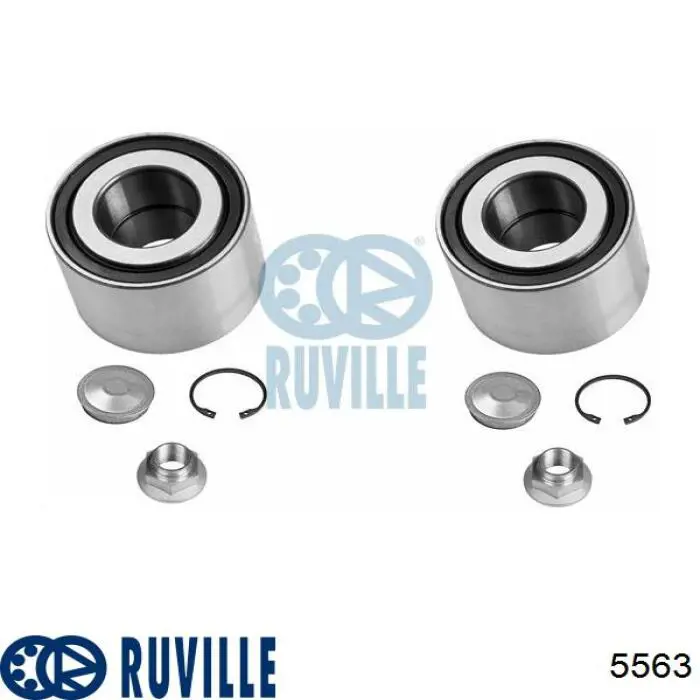 Подшипник задней ступицы 5563 Ruville