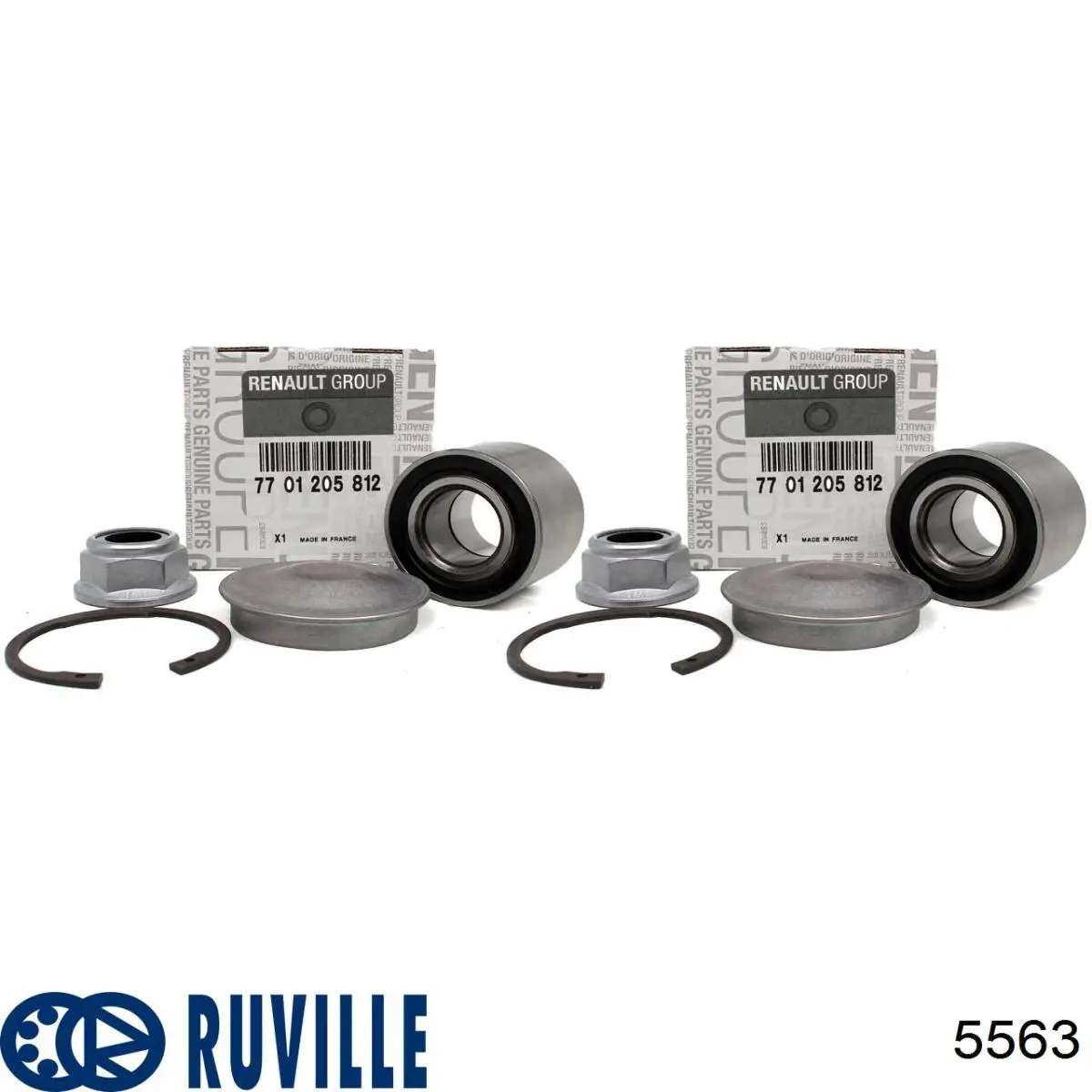 Купить 5563 Ruville Подшипник задней ступицы