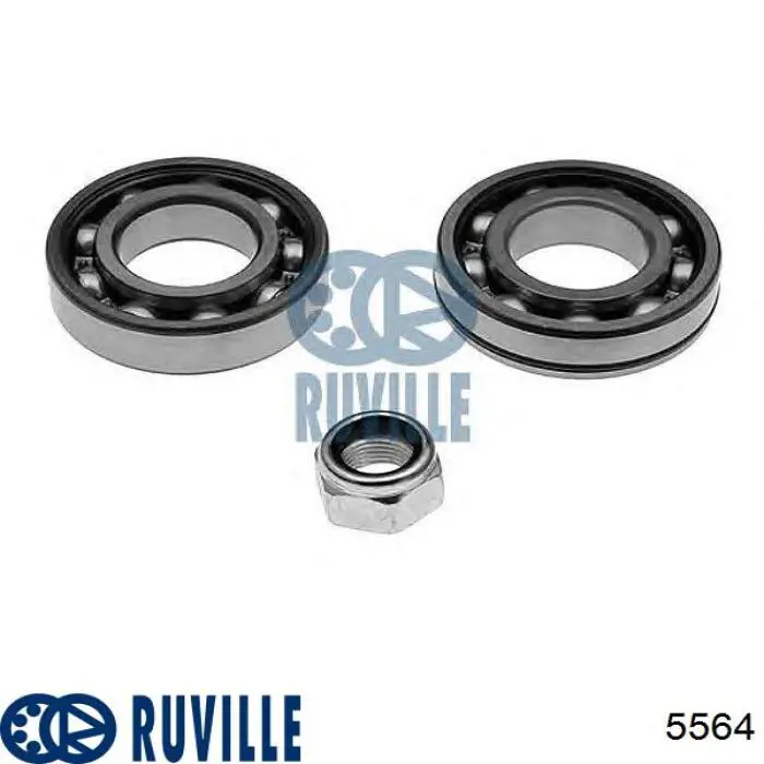 Купить 5564 Ruville Подшипник передней ступицы