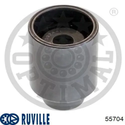 Обводной ролик ремня ГРМ Ruville 55704 цена, от 16.40 USD