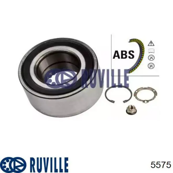 Подшипник ступицы 5575 Ruville