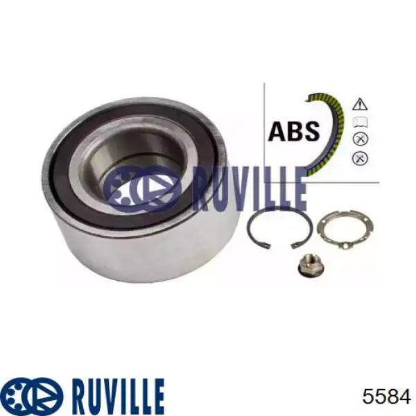 Подшипник ступицы 5584 Ruville