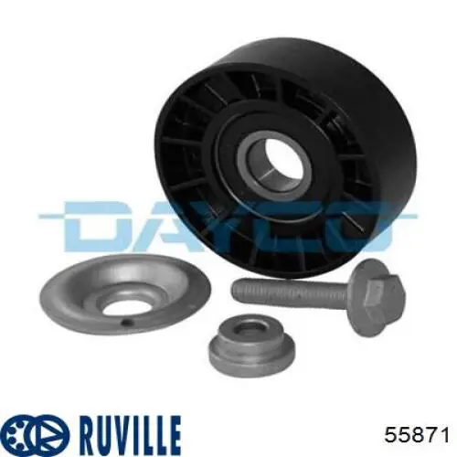 55871 Ruville Ролик натяжителя ремня агрегатов