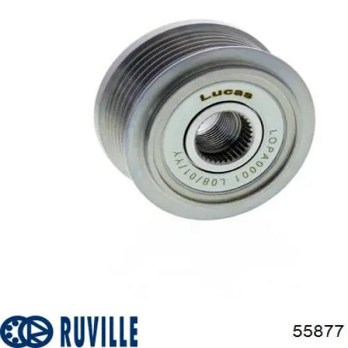Купить 55877 Ruville Шкив ремня генератора