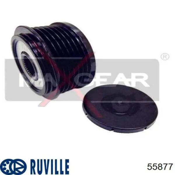 Шкив генератора 55877 Ruville