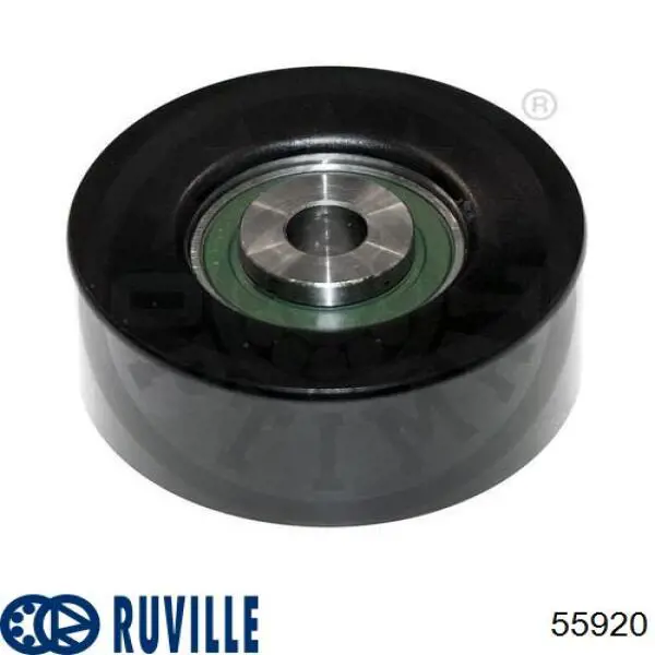 Rodillo, correa trapecial poli V 55920 Ruville