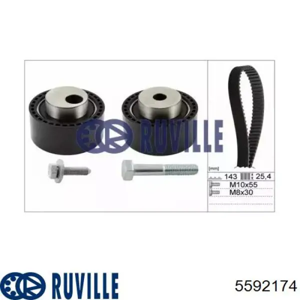 Комплект ГРМ 5592174 Ruville