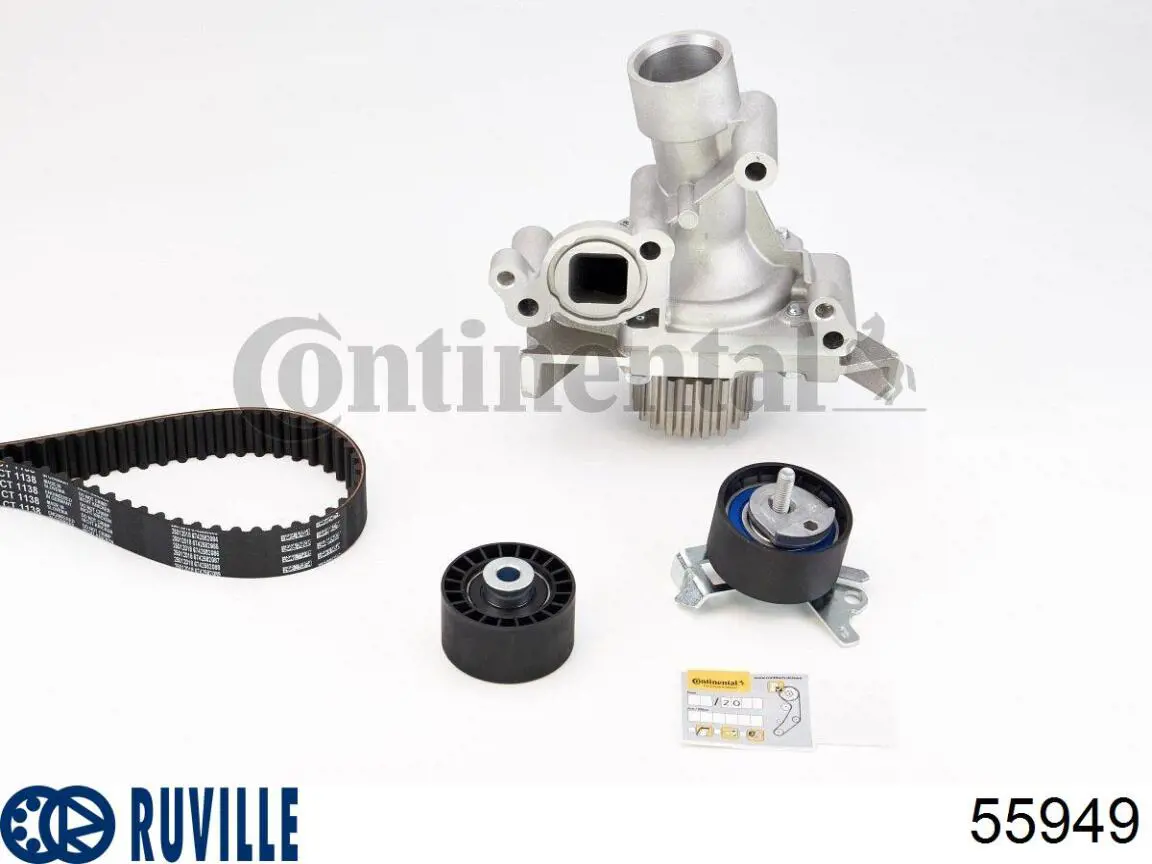 55949 Ruville Ролик натяжителя ремня ГРМ