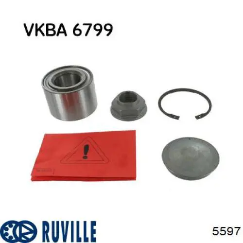 5597 Ruville Подшипник ступицы задней