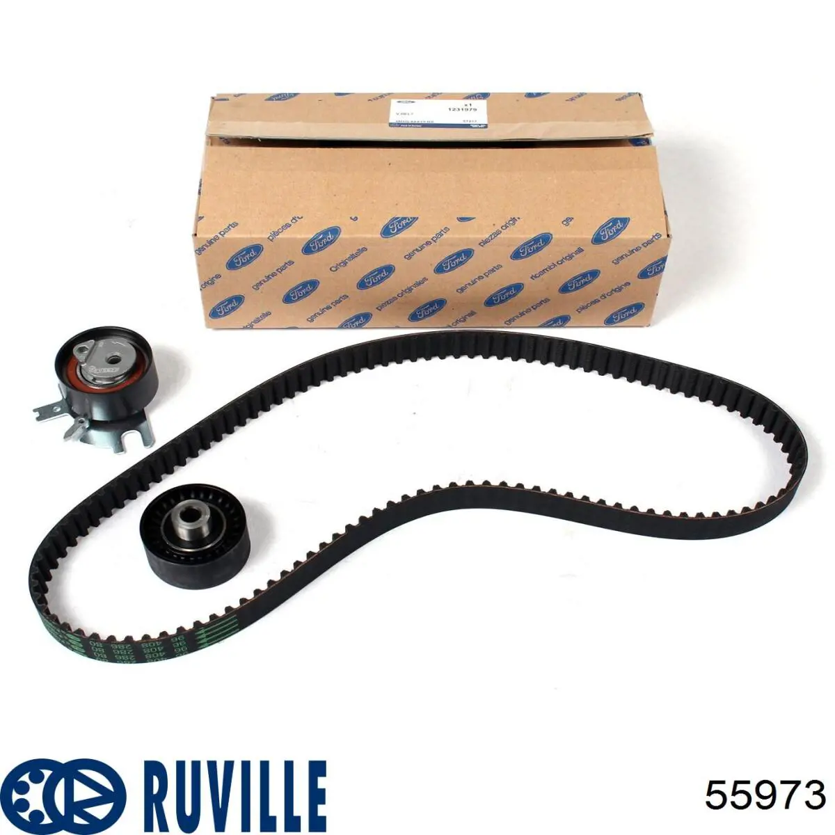 Ролик натяжителя ремня газораспределения Ruville 55973 цена, от 16.65 USD