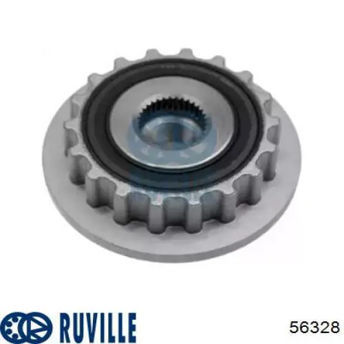 Купить 56328 Ruville Шкив ремня генератора