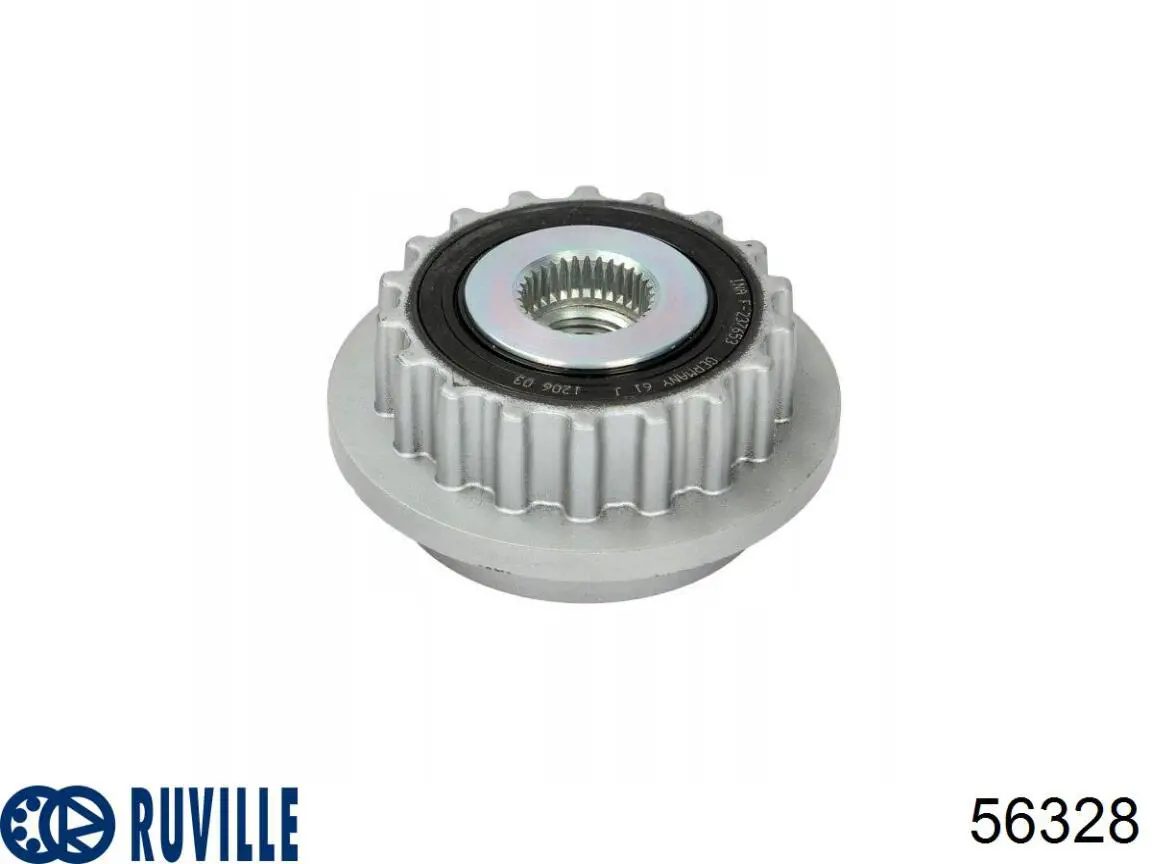 Инерционный шкив Ruville 56328 цена, от 38.10 USD