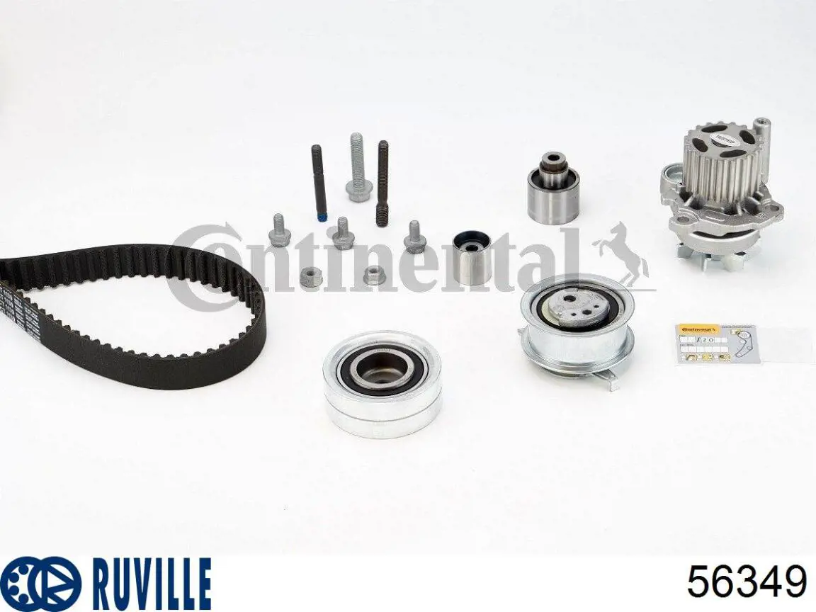 56349 Ruville Ролик натяжителя ремня ГРМ