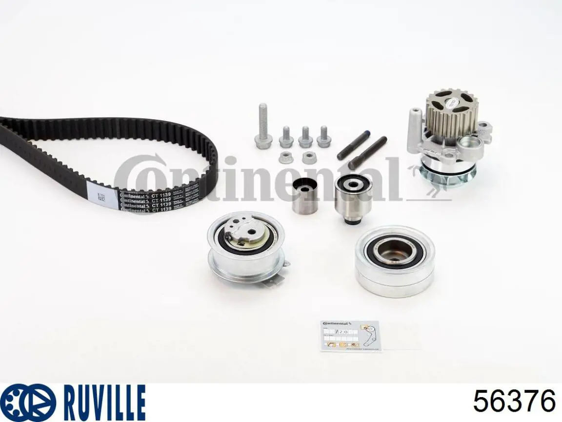 Обводной ролик ремня ГРМ Ruville 56376 цена, от 14.68 USD