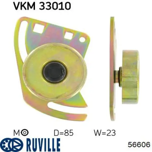 56606 Ruville Ролик натяжителя ремня агрегатов