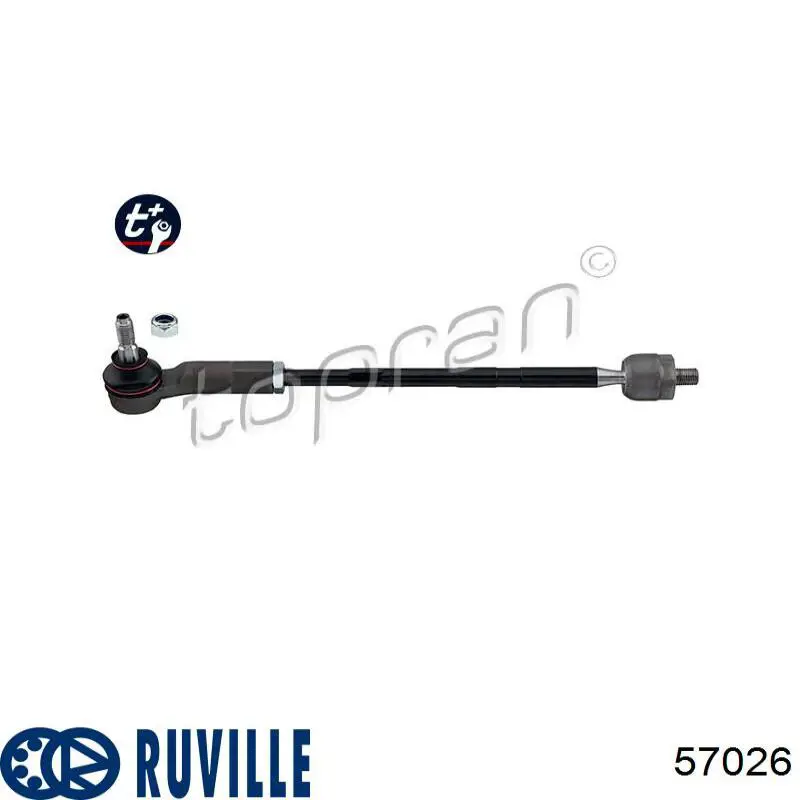 Ролик ГРМ 57026 Ruville