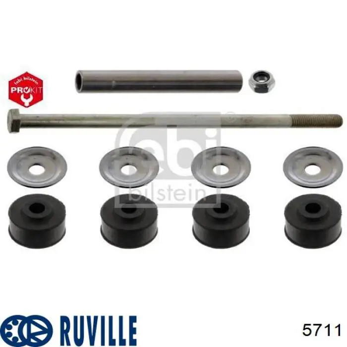 Подшипник ступицы передней/задней 5711 Ruville