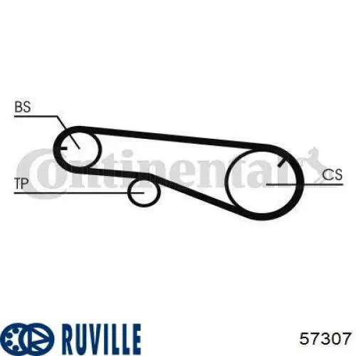 57307 Ruville Натяжитель ремня балансировочного вала