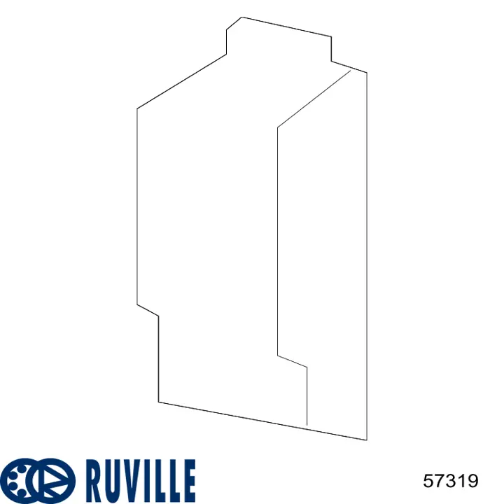 Ролик натяжителя ремня газораспределения Ruville 57319 цена, от 16.08 USD