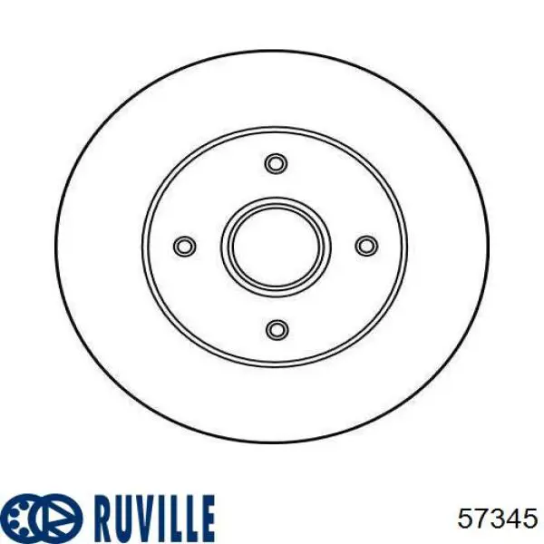 Купить 57345 Ruville Ведуший ролик ГРМ
