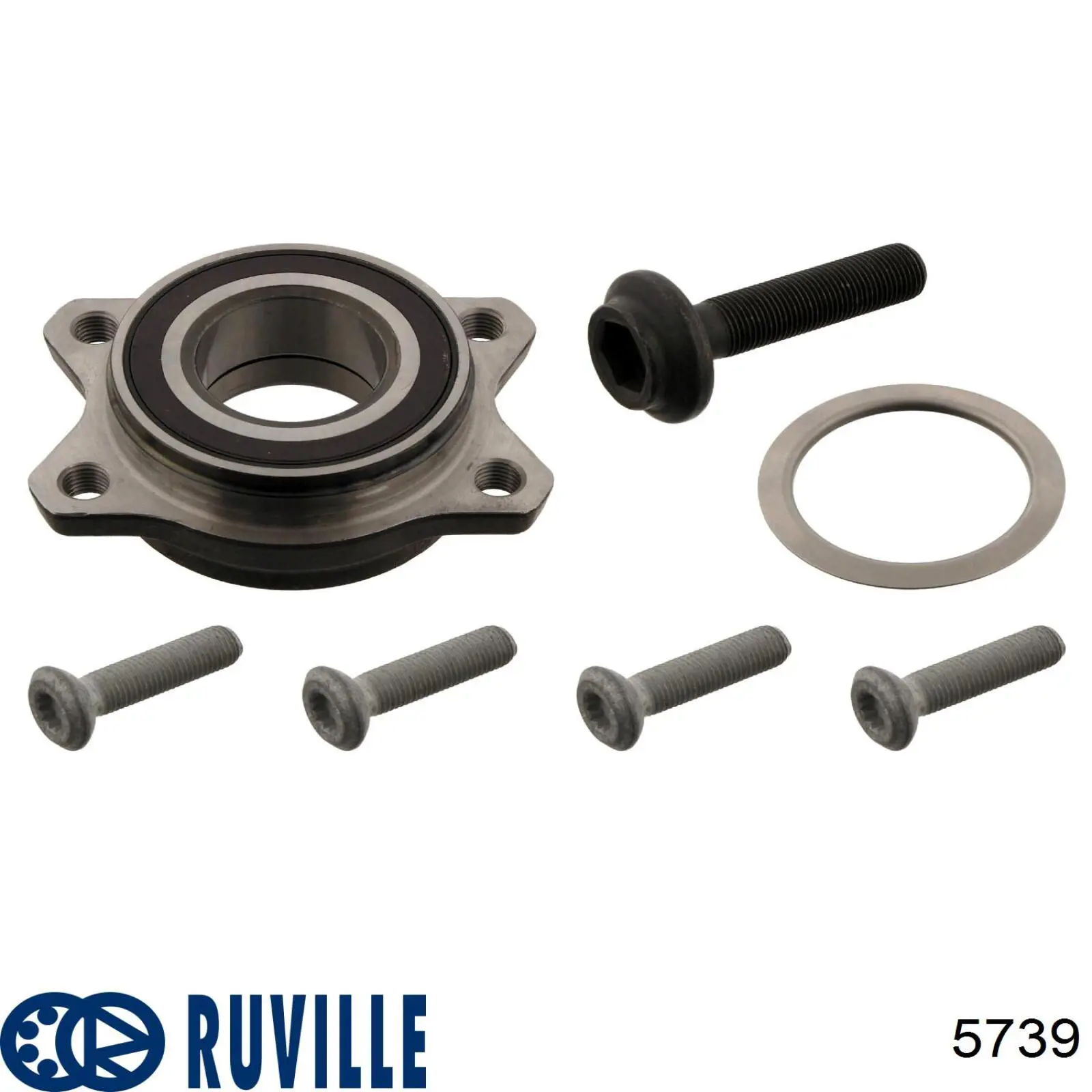 5739 Ruville Подшипник ступицы передней и задней