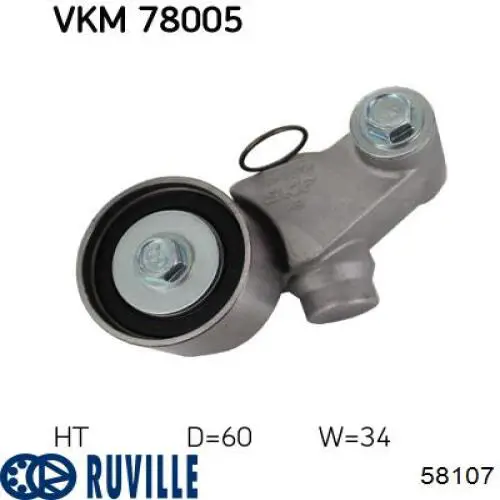 58107 Ruville Натяжитель клинового ремня