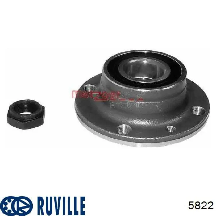 Ступицы задних колес Ruville 5822 цена, от 33.09 USD