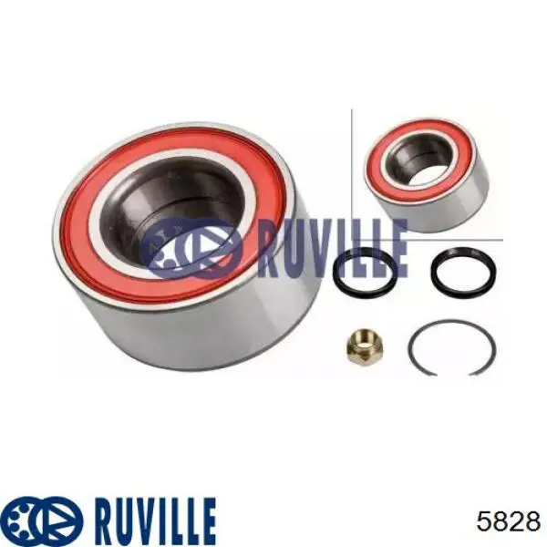 Подшипник ступицы 5828 Ruville