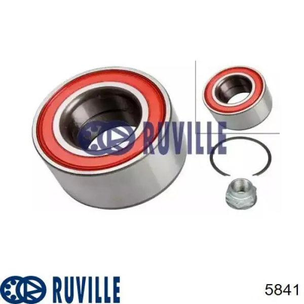 Подшипник ступицы 5841 Ruville