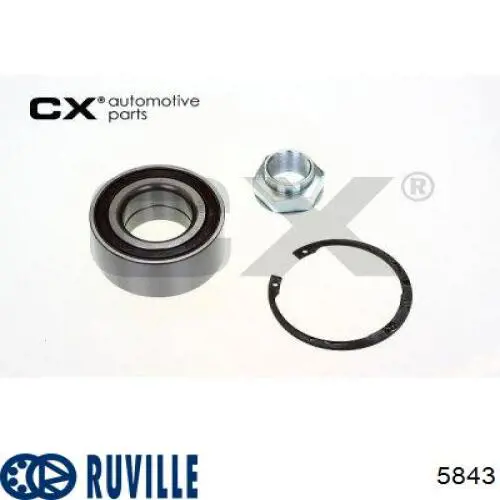 Купить 5843 Ruville Подшипник передней ступицы