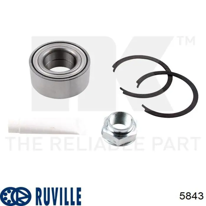 5843 Ruville Подшипник ступицы передней